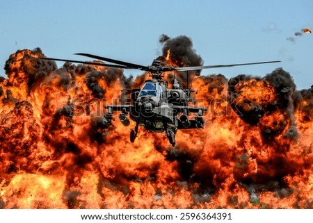U.S. Army AH-64D Apache Attack Helicopter, assigned to the 1-151st Attack Reconnaissance Battalion.