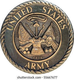 US Army commemorative plaque
