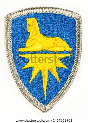 US Army Intelligence Command Shoulder Sleeve Insignia patch.