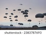 U.S. Army paratroopers with the 1st Battalion, 501st Parachute Infantry Regiment, 2nd Infantry Brigade Combat Team (Airborne), 11th Airborne Division, “Arctic Angels,”