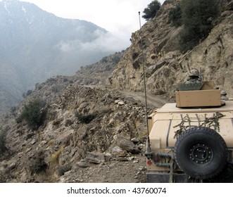 US Army Patrol In Eastern Afghanistan