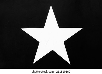 US Army Star Black And White