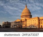 US Capitol Building sunrise visitor center