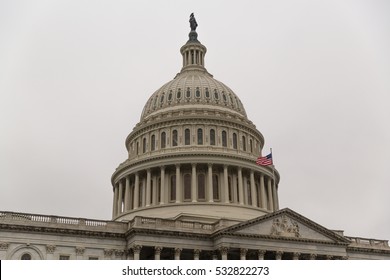 The US Capitol Building In Washington DC