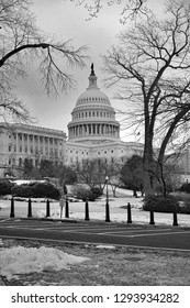 The US Capitol On Capital Hill In Washington DC Where Congress Meets