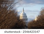 The US Capitol in Washington DC. Capitol Building. US National Capitol in Washington, DC. American landmark.