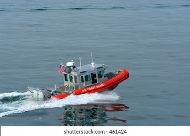 US Coast Guard On Duty