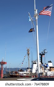 US Coast Guard Ship & Marine Moment, Astoria Oregon.