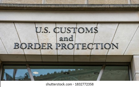 U.S. Customs And Border Protection, Department Of Homeland Security. Ronald Reagan International Trade Building, Washington DC, USA.