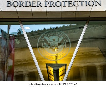 U.S. Customs And Border Protection, Department Of Homeland Security. Ronald Reagan International Trade Building, Washington DC, USA.