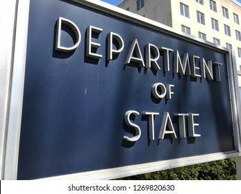 US Department Of State Exterior&Sign