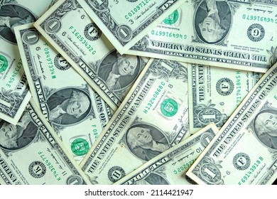 US Dollar Amount 1 Dollar Placed In The Background
Finance Concepts And Capitalization, Currency Exchange.