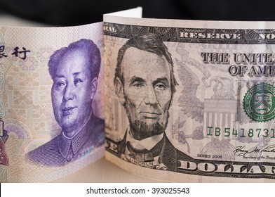 US Dollar Versus Chinese Yuan