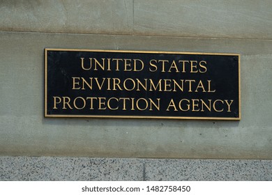 US EPA Environmental Protection Agency In Washington DC