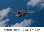 US F-35 fighter jet joined the NATO allies at Ramstein Flag for sophisticated air force integration and training on 04.10.2024