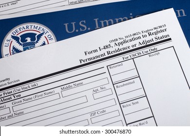 US Homeland Security Citizen And Immigration Services Flyer Closeup