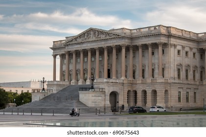 US House Of Representatives At Dusk