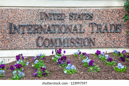 US International Trade Commission ITC In Washington DC.  ITC Is US Trade Agency In Washington DC And Makes Injury Decisions In Antidumping And Other Trade Cases And Conducts 337 IP Investigations.