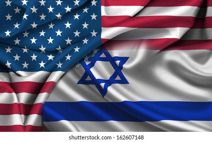 US And Israel Flag