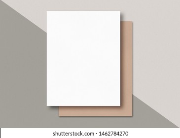 1,126 Us letter mockup Images, Stock Photos & Vectors | Shutterstock