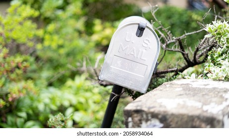 US Mail Box In The Garden