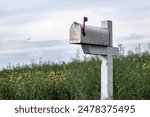 US mailbox in the clouds