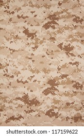 US Marine Desert Marpat Digital Camouflage Fabric Texture Background