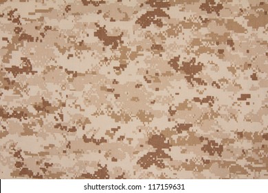 US marine desert marpat digital camouflage fabric texture background