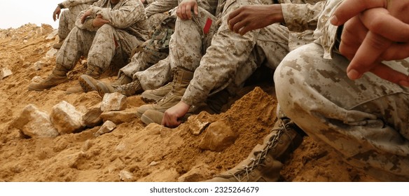 US Marines during a training exercise