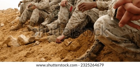 US Marines during a training exercise