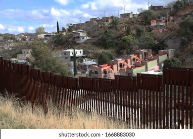 US Mexican Border In Arizona