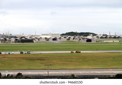 US Military Base In Okinawa, Japan