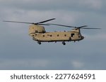 US military helicopter approaching Miami (USA)