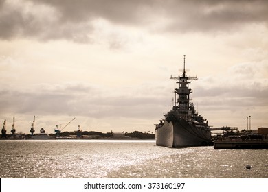 US Navy Battle Ship 