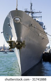 US Navy Guided Missile Cruiser USS Monterey