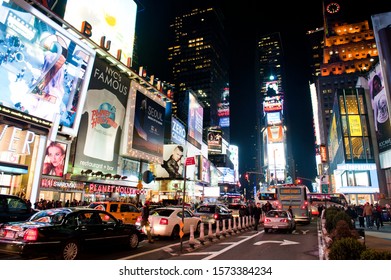 U.S. North America. March 18, 2011: Times Square, Manhattan, New York