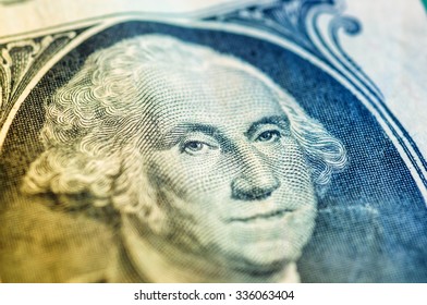 Us One Dollar Bill Under Magnification Stock Photo 339824435 | Shutterstock