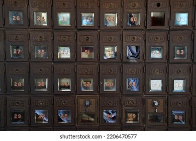 Us Post Hold Vintage Box Boxes Lockers Letterbox Postbox