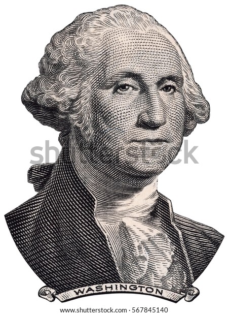 Us President George Washington Face On Stock Photo (Edit Now) 567845140