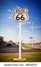 US Route 66 Sign