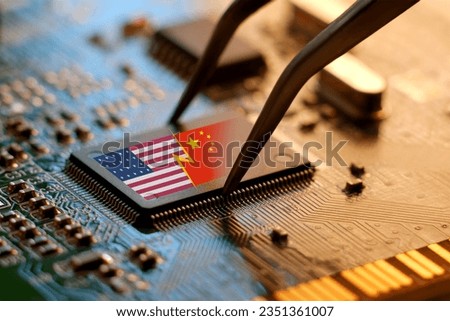 US sanctions on the production of Chinese microchips. Prohibition of Chinese microelectronics and communication systems.