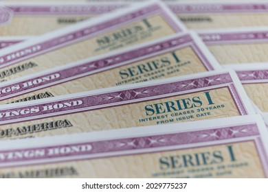 US Savings Bonds. Savings bonds are debt securities issued by the U.S. Department of the Treasury. They are issued in Series EE or Series I. - Shutterstock ID 2029775237