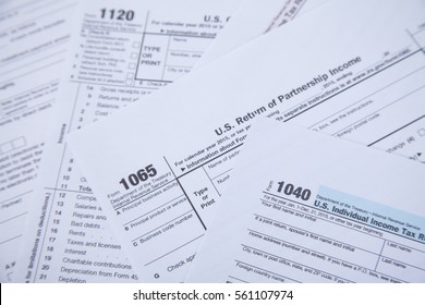 Us Tax Form Background Stock Photo 561107974 | Shutterstock