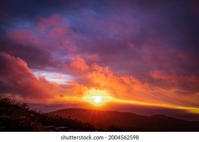 USA, Acadia National Park, Cadillac Mountain