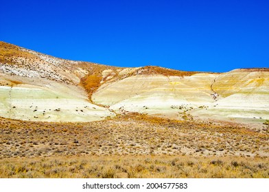 USA, California. Black Rock Desert, Calico Mountains