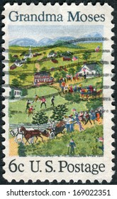 USA - CIRCA 1969: A Postage Stamp Printed In USA, Shows A Picture Of The 