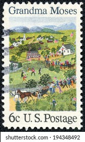 USA - CIRCA 1969: A Postage Stamp Printed In USA, Shows A Picture Of The 