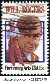 USA - CIRCA 1979: A Stamp Printed By USA Shows Image Portrait Of William Penn Adair 