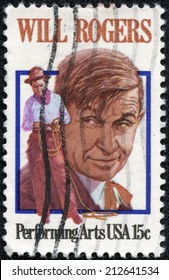 USA - CIRCA 1979: A Stamp Printed By USA Shows Image Portrait Of William Penn Adair 