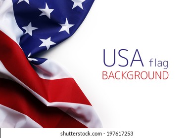 USA flag - Shutterstock ID 197617253